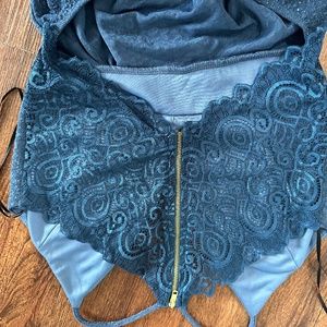 Navy blue short dress